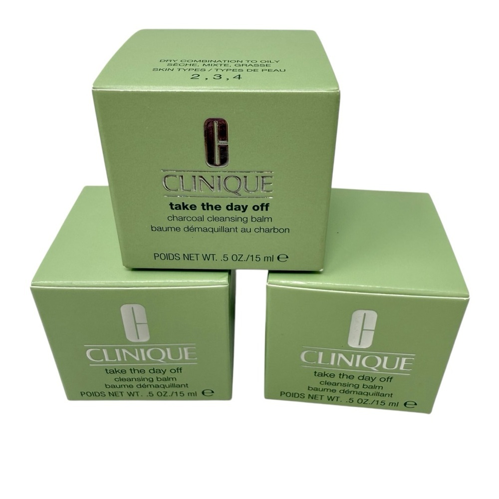 Clinique Take the Day off Cleansing Balm 0.5oz/15m Lot of 3 items New